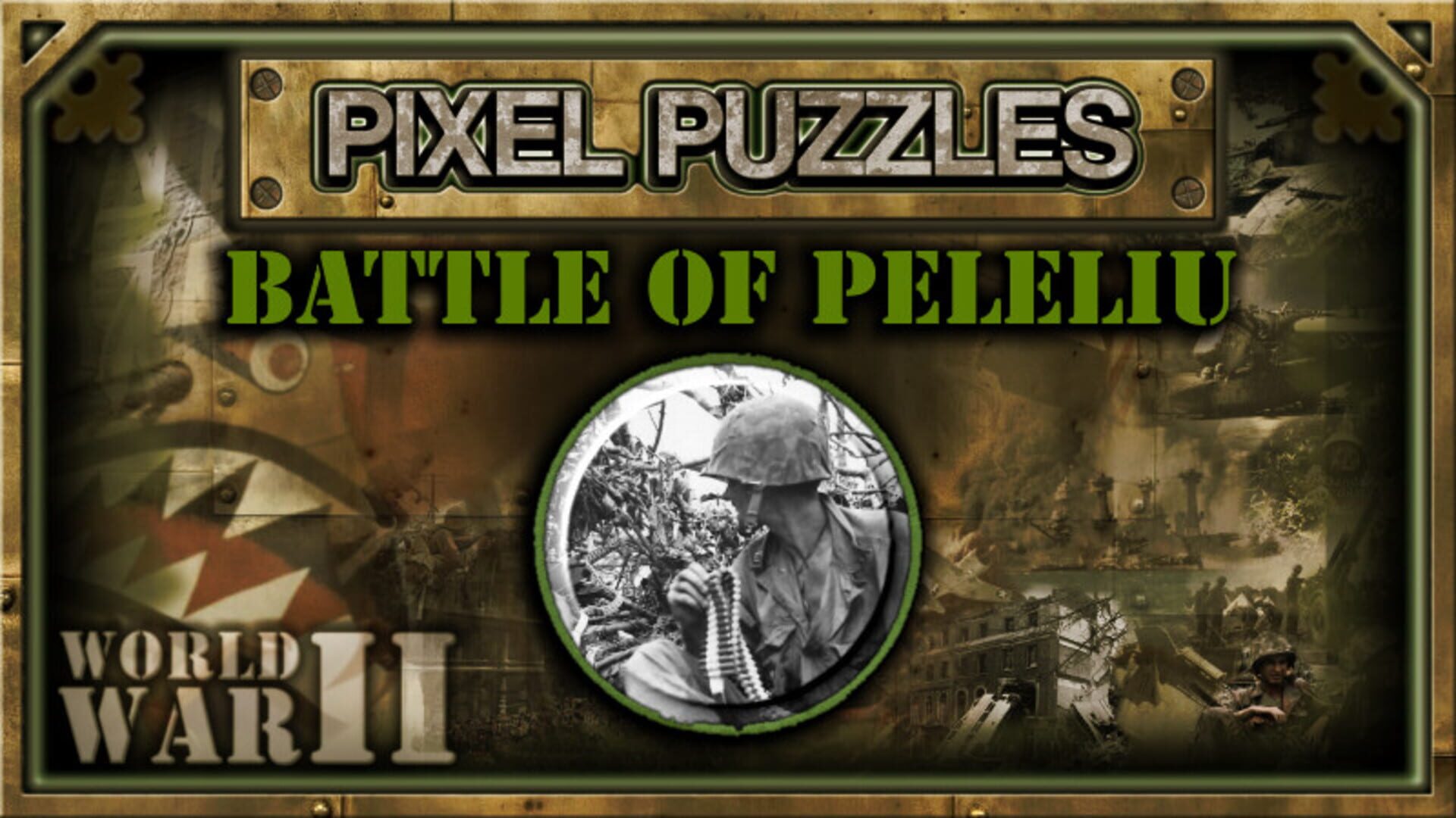 Pixel Puzzles World War II Jigsaws: Pack - Battle of Peleliu - Screenshot