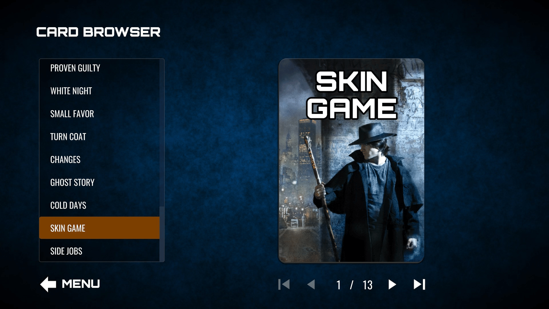 Dresden Files Cooperative Card Game: Winter Schemes screenshot