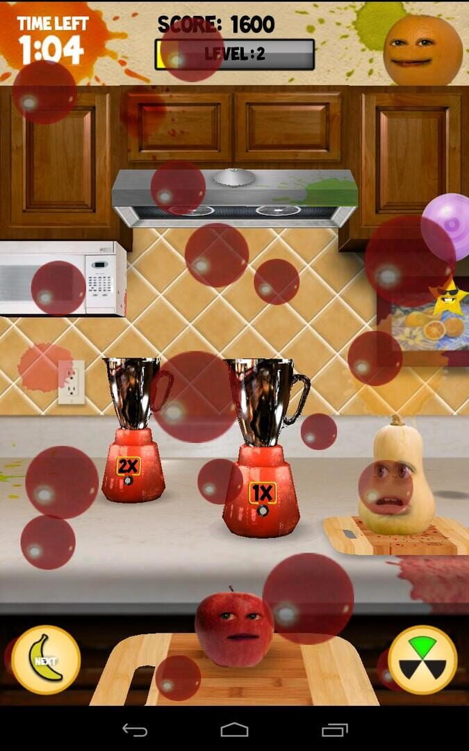 Captura de pantalla - Annoying Orange: Kitchen Carnage