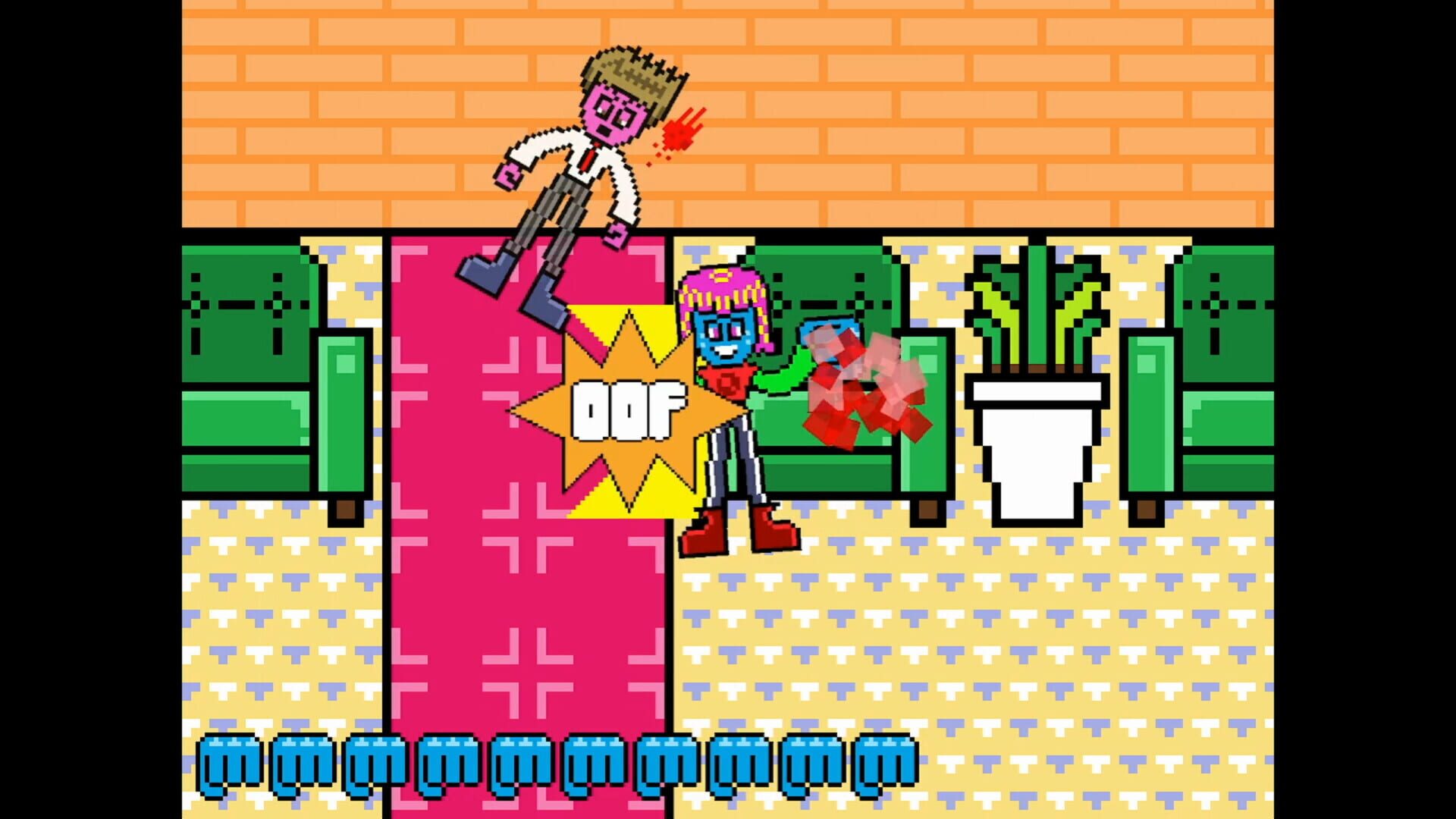 Blood Knuckle: Rooftop of The Impossible Skyscraper - Screenshot