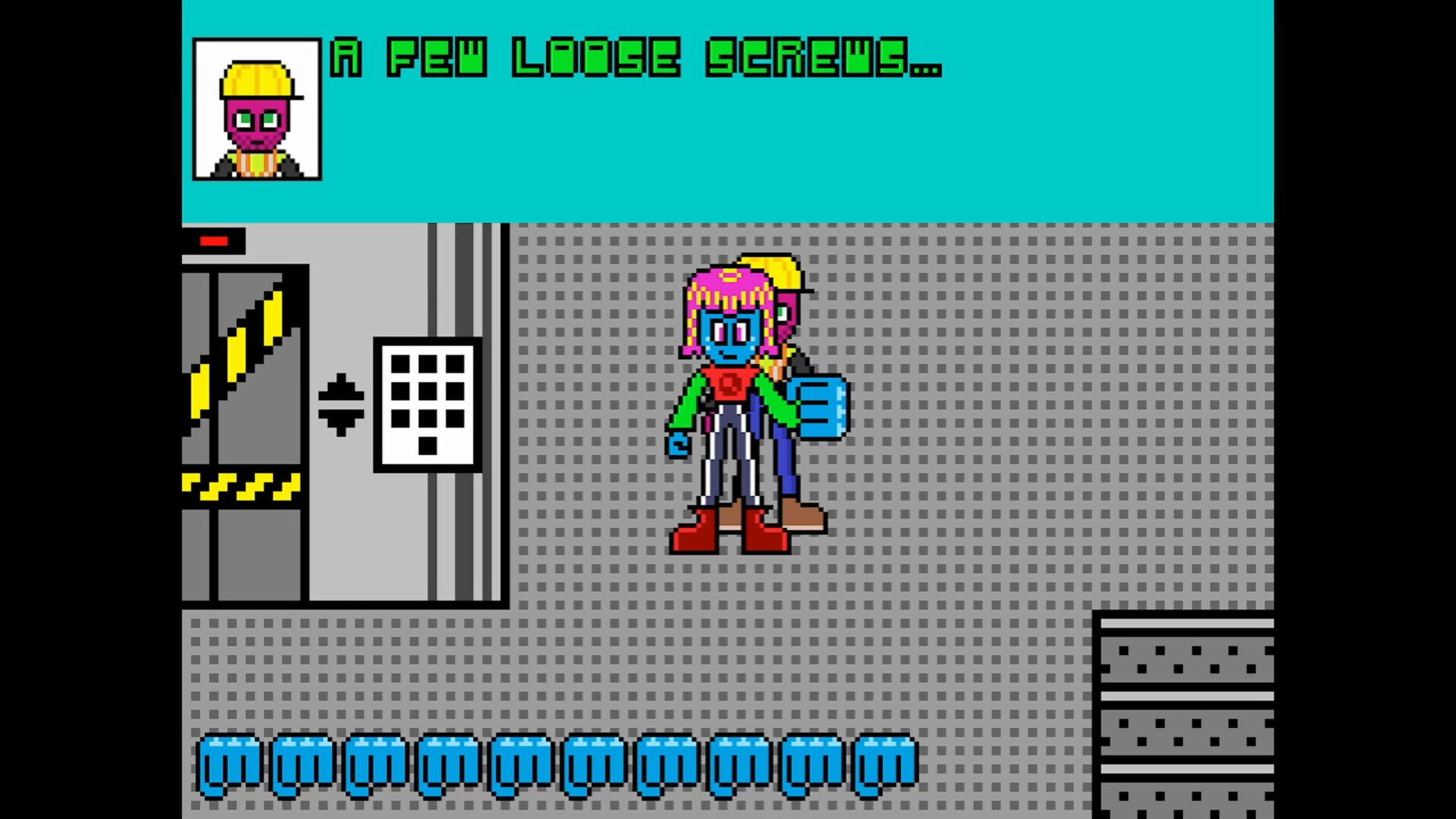 Blood Knuckle: Rooftop of The Impossible Skyscraper - Screenshot