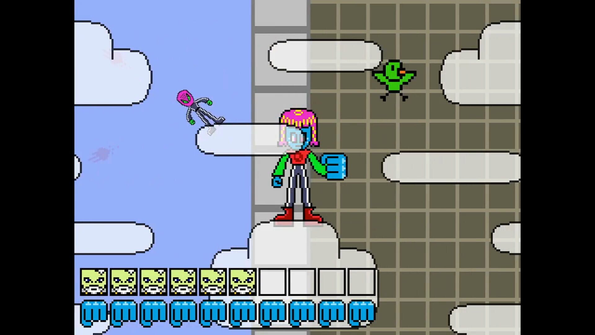 Blood Knuckle: Rooftop of The Impossible Skyscraper - Screenshot