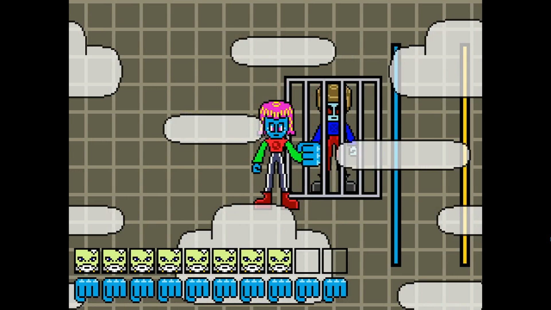 Blood Knuckle: Rooftop of The Impossible Skyscraper - Screenshot