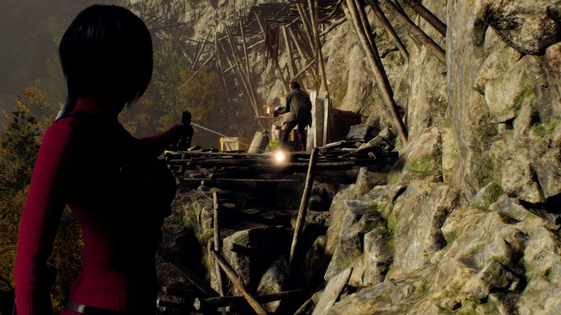 Captura de pantalla - Resident Evil 4: Separate Ways