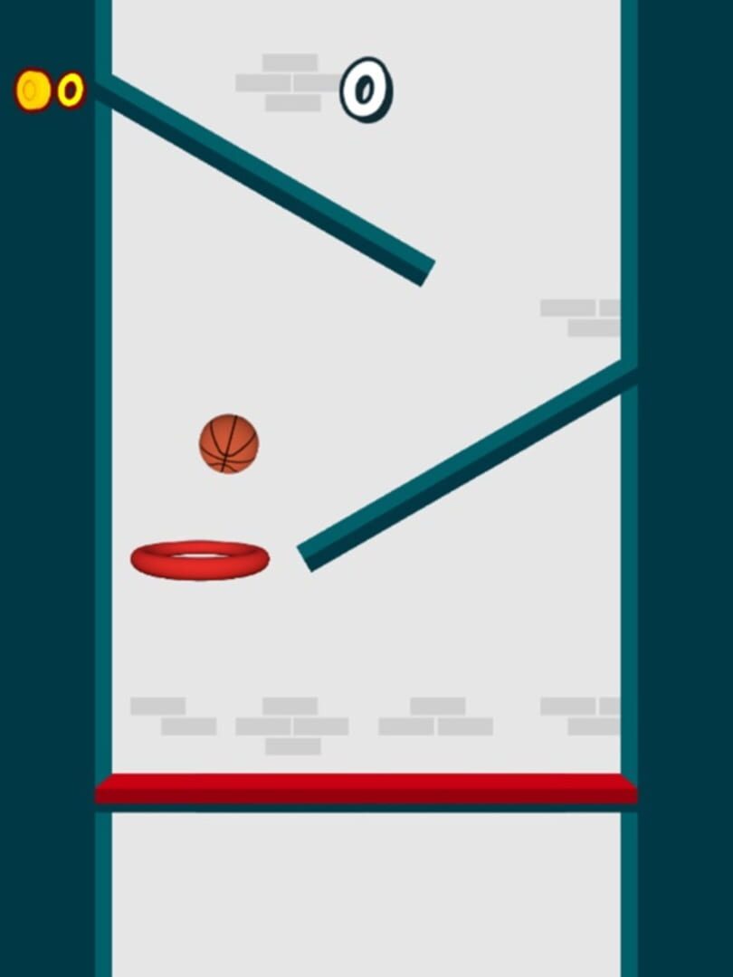 Dunk The Hoops: Bouncy Ball - Screenshot