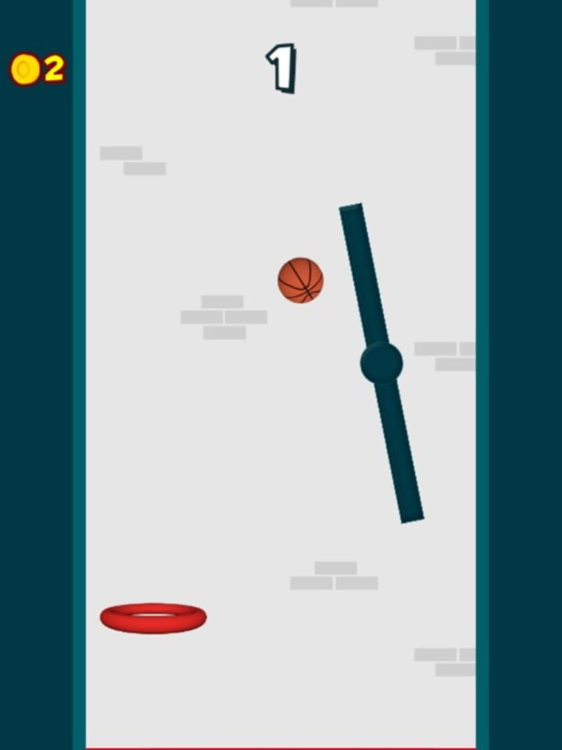 Dunk The Hoops: Bouncy Ball - Screenshot