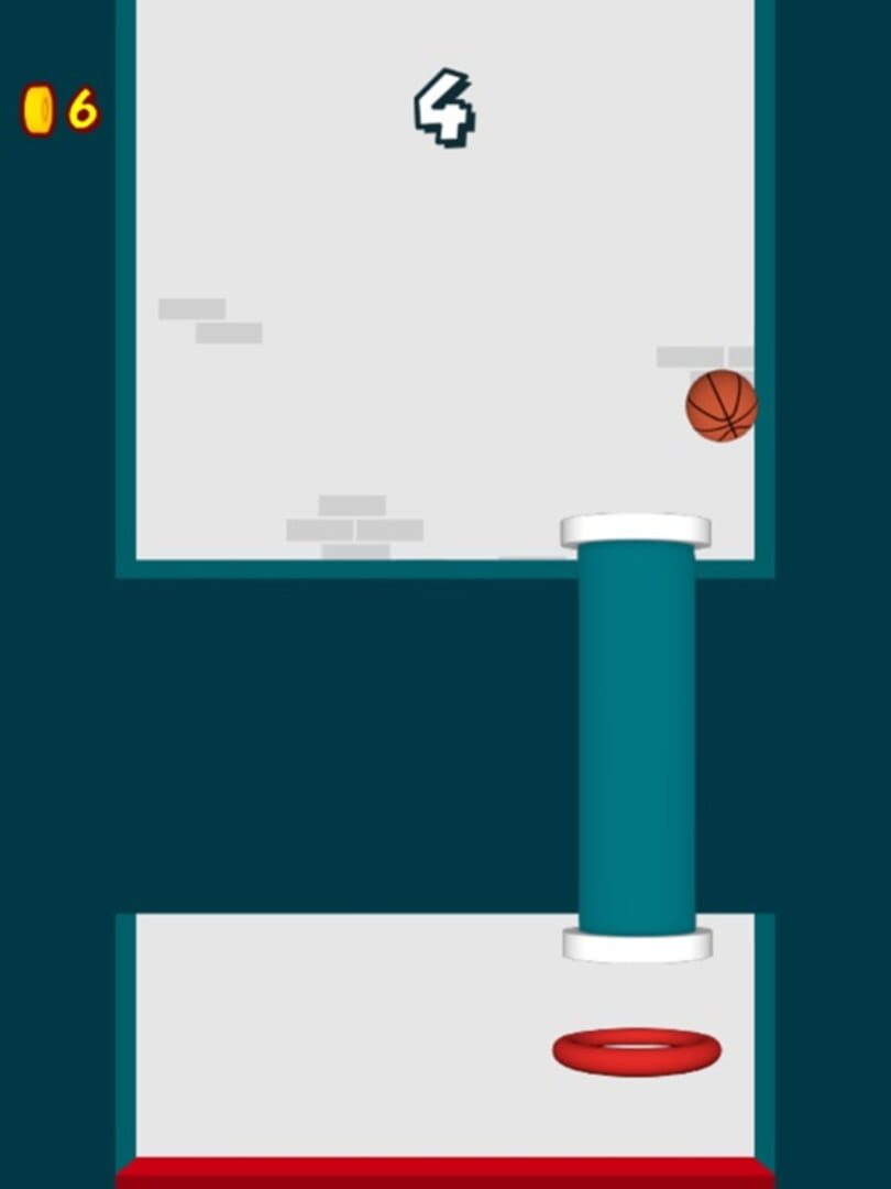 Dunk The Hoops: Bouncy Ball - Screenshot