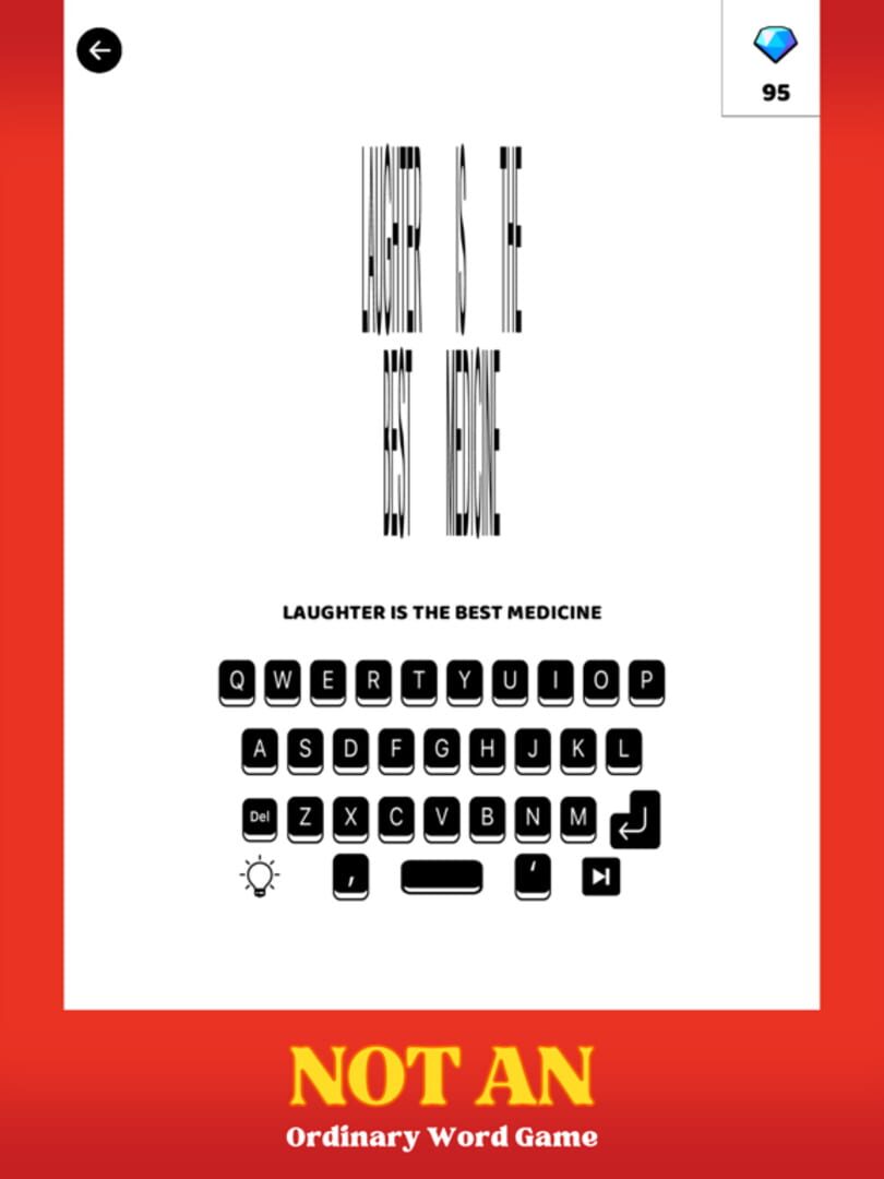Stretch Text: Find Proverb - Screenshot