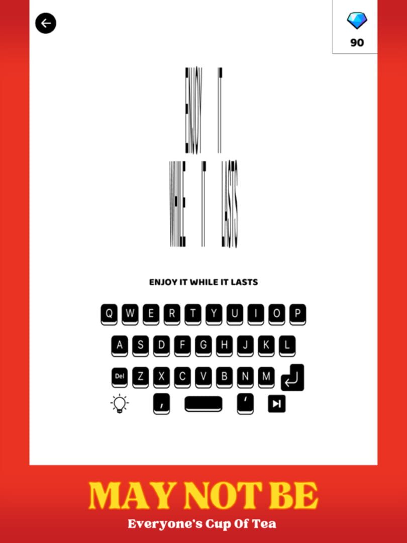 Stretch Text: Find Proverb - Screenshot