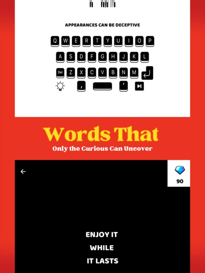 Stretch Text: Find Proverb - Screenshot