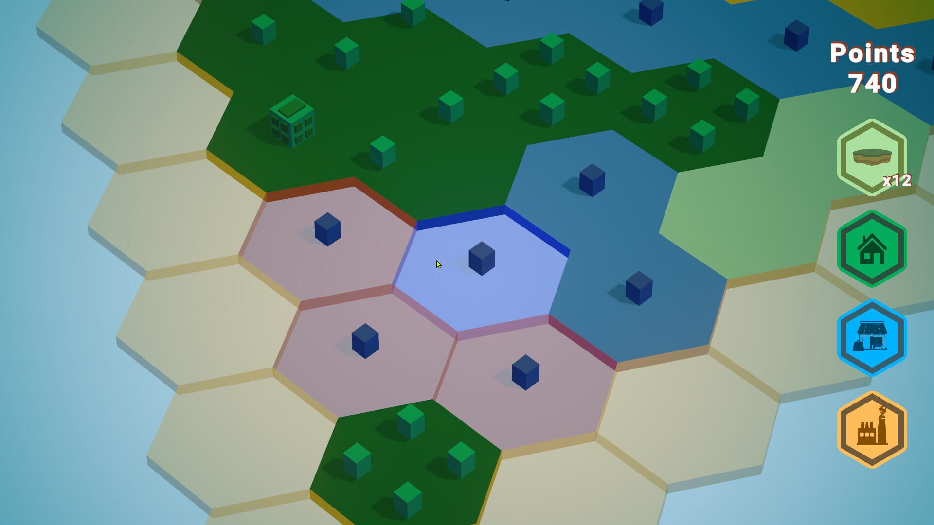 Merging City - Screenshot