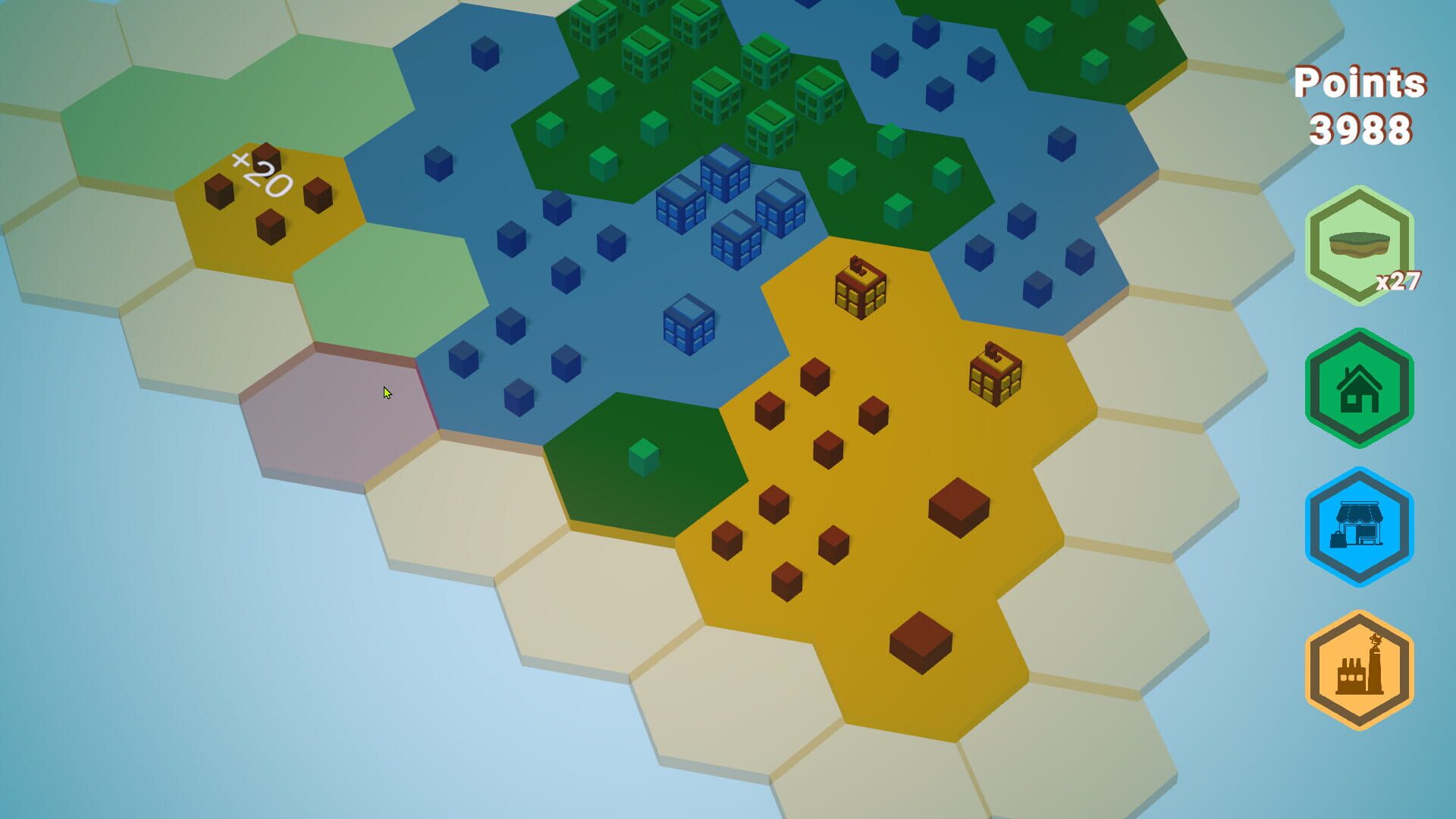 Merging City - Screenshot