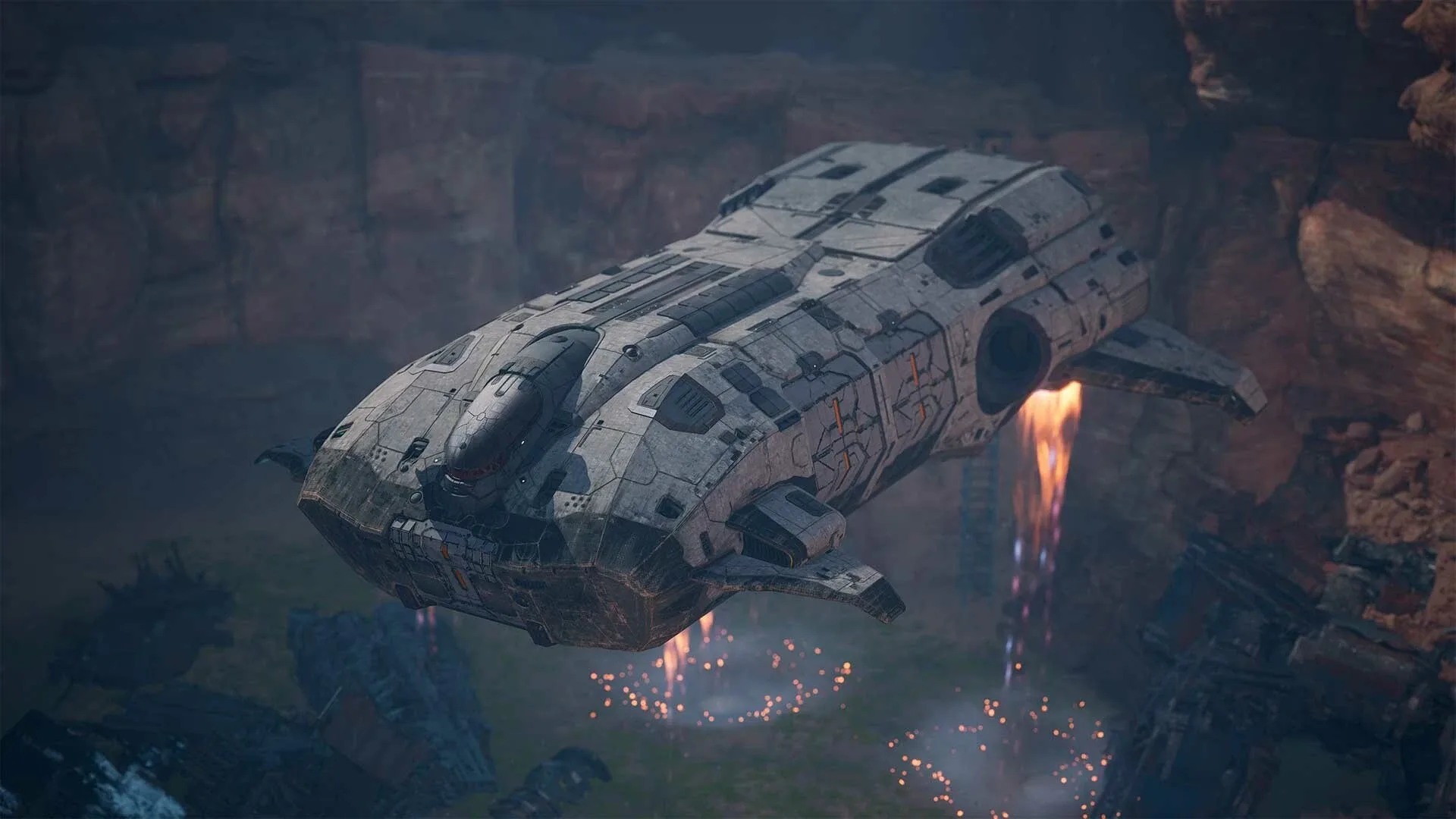 Captura de pantalla - MechWarrior 5: Clans