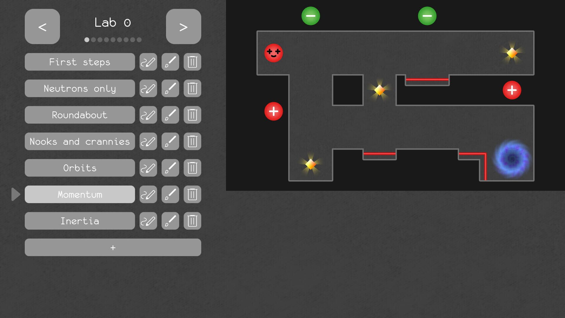 Volatile Particle - Screenshot