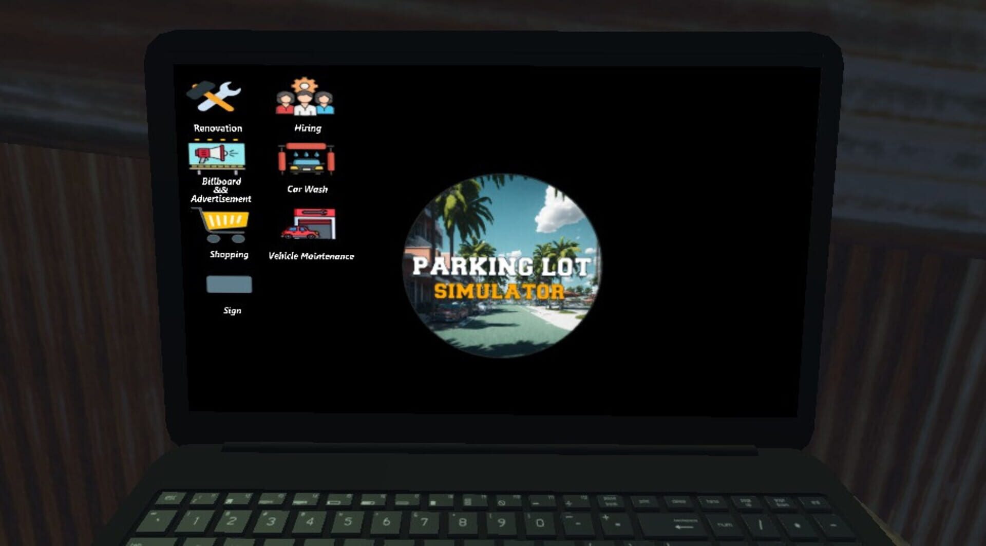 Parking Lot Simulator - Screenshot