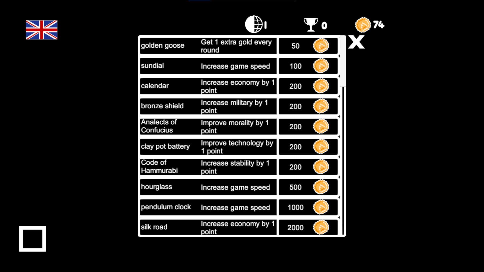 Game screenshot