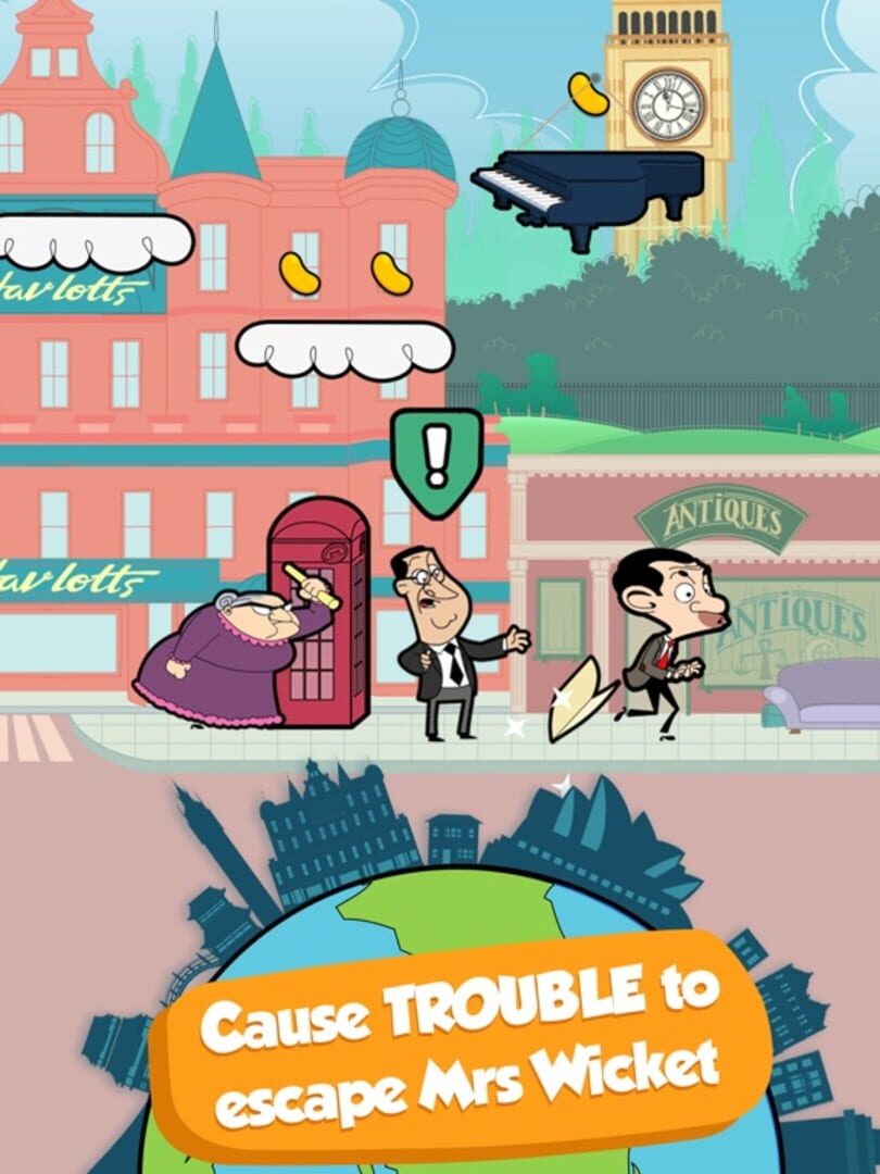 Mr Bean: Around the World - Screenshot