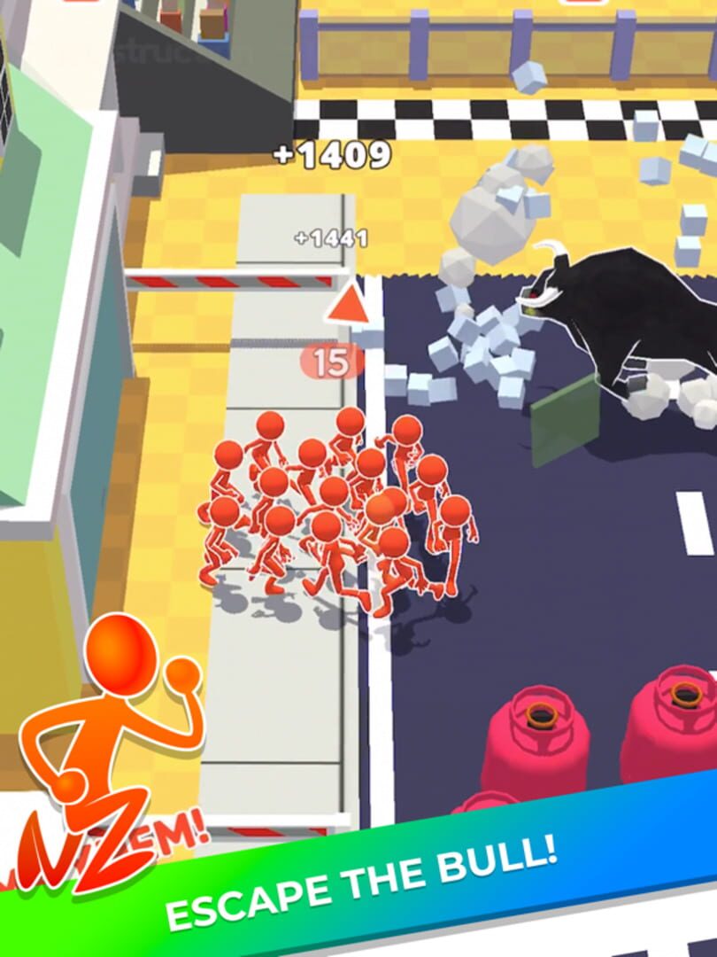 Bull Chase! - Screenshot