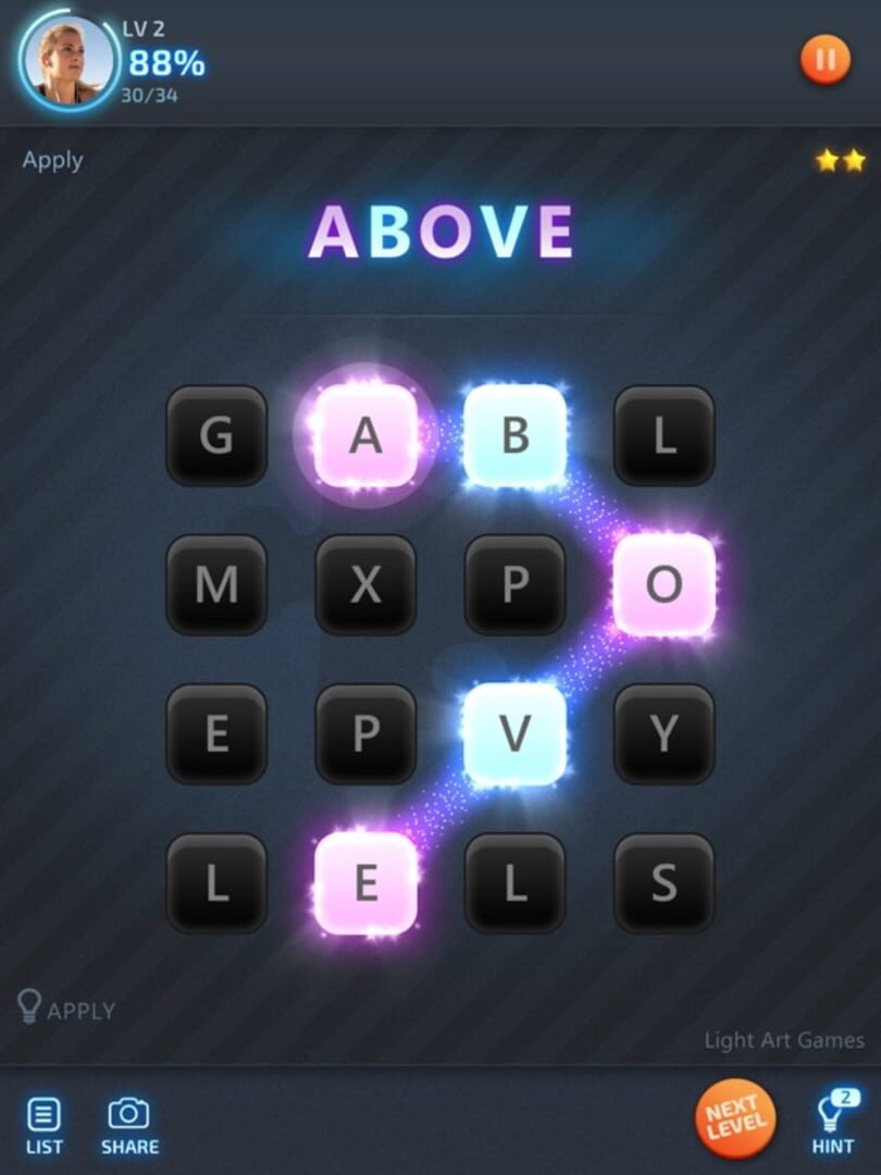 IlinkWord Play - Screenshot