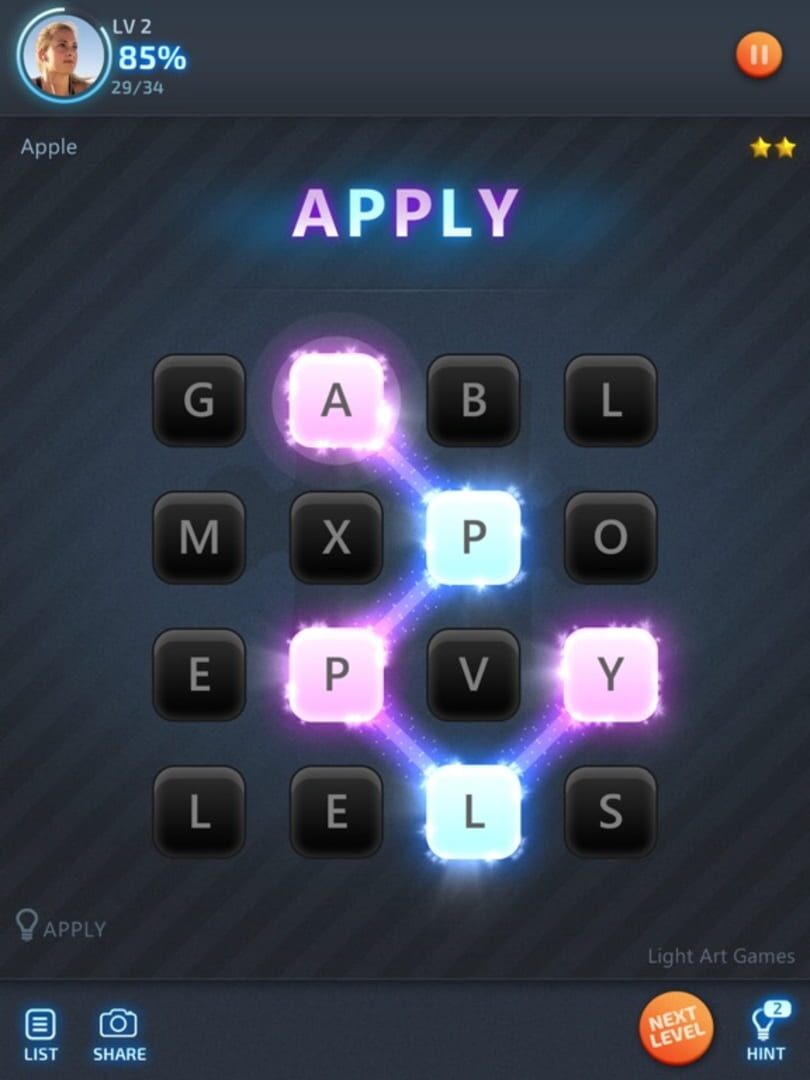 IlinkWord Play - Screenshot