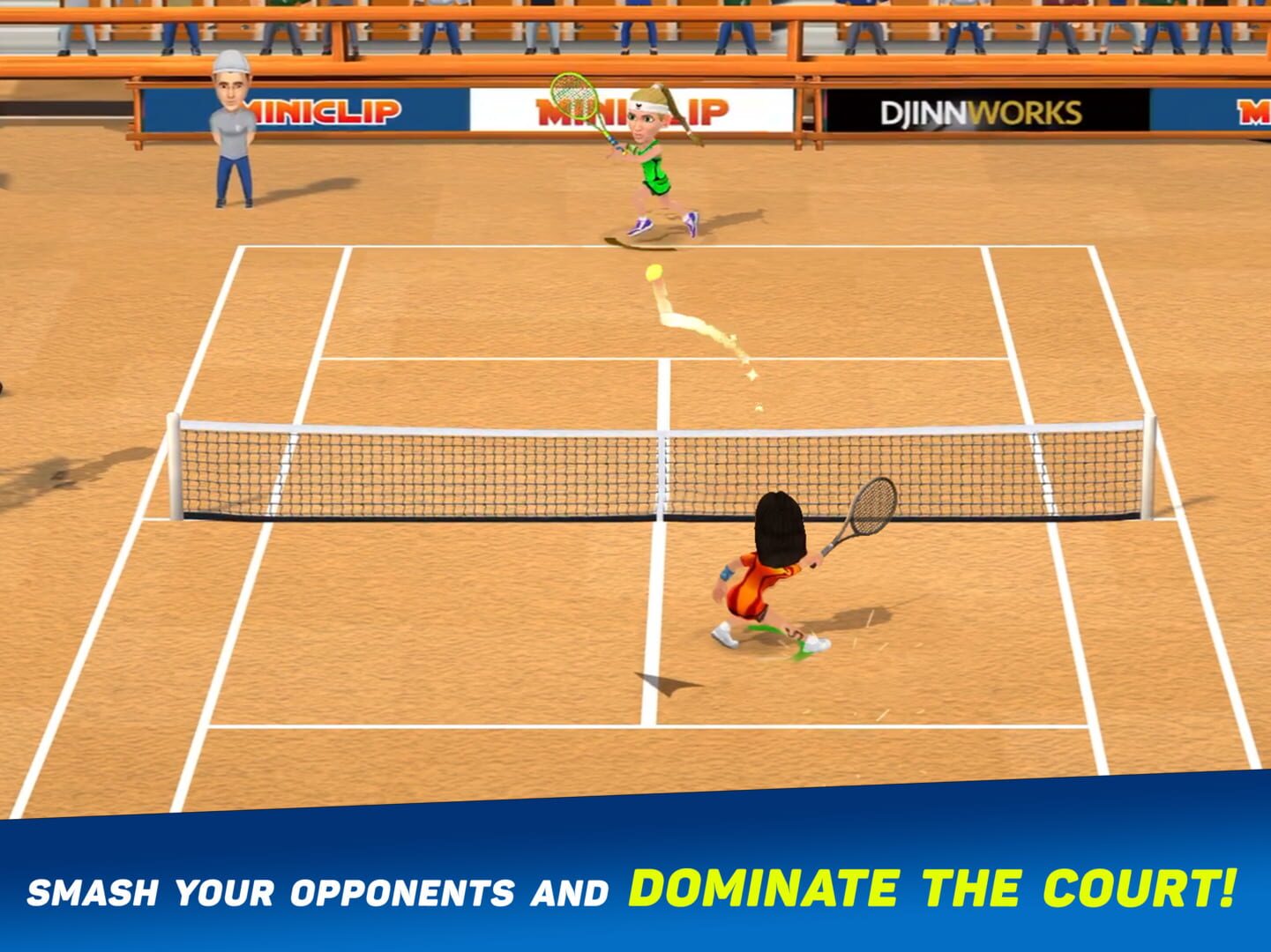 Mini Tennis: Perfect Smash - Screenshot