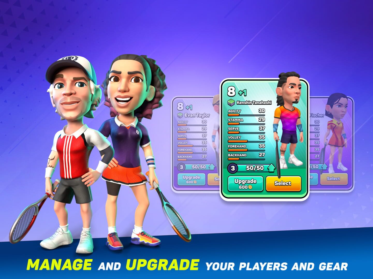 Mini Tennis: Perfect Smash - Screenshot