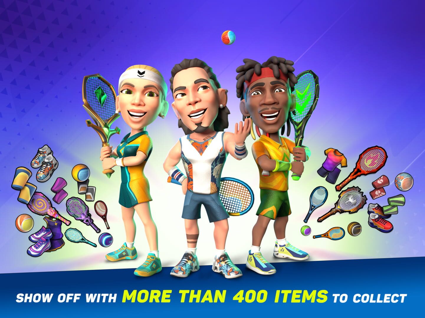 Mini Tennis: Perfect Smash - Screenshot