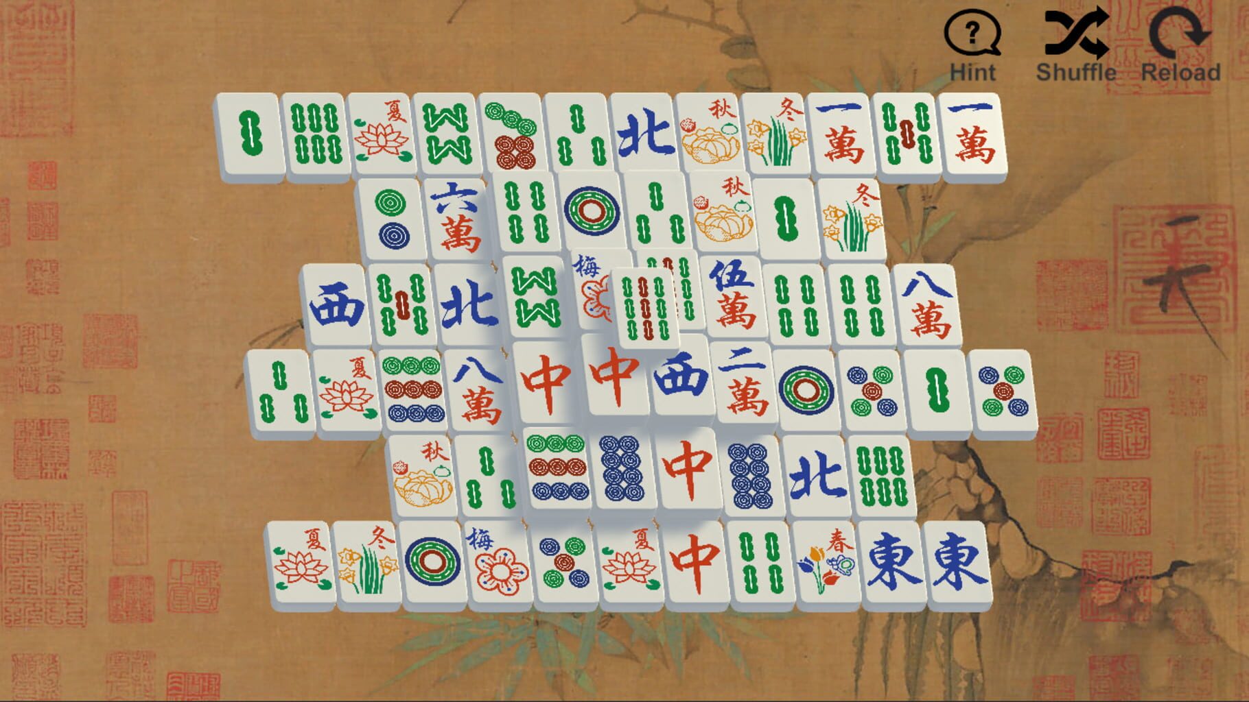 Ancient Mahjong screenshot