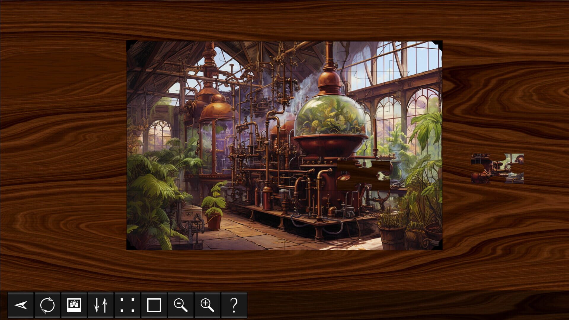 Steampunk Jigsaw Puzzles: Ancient Empires