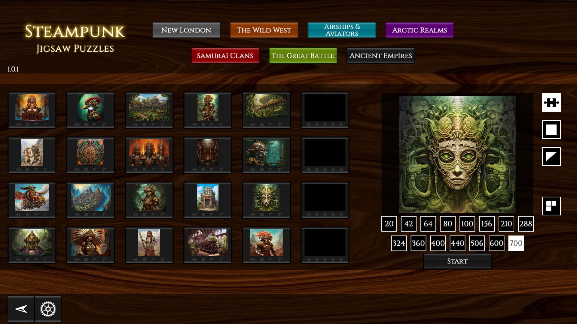 Steampunk Jigsaw Puzzles: Ancient Empires