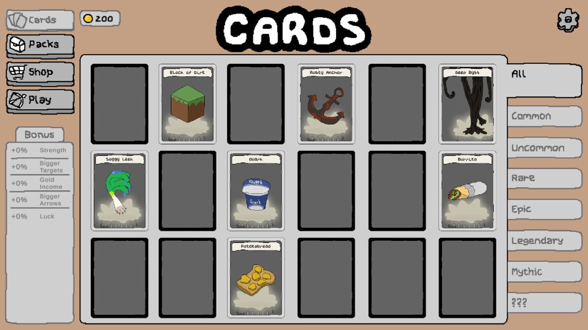 Cardchery - Screenshot