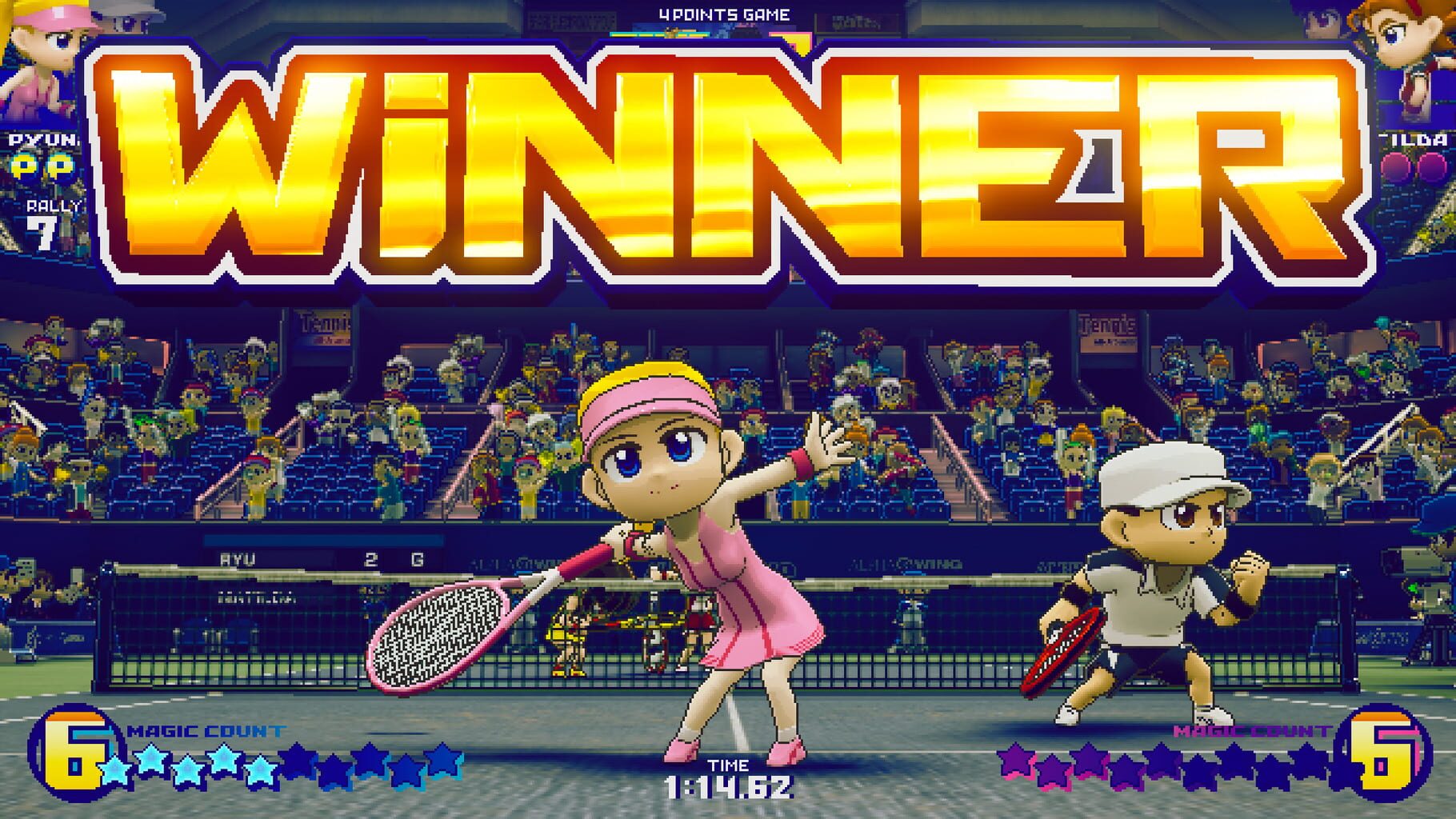 Captura de pantalla - Gachinco Tennis S