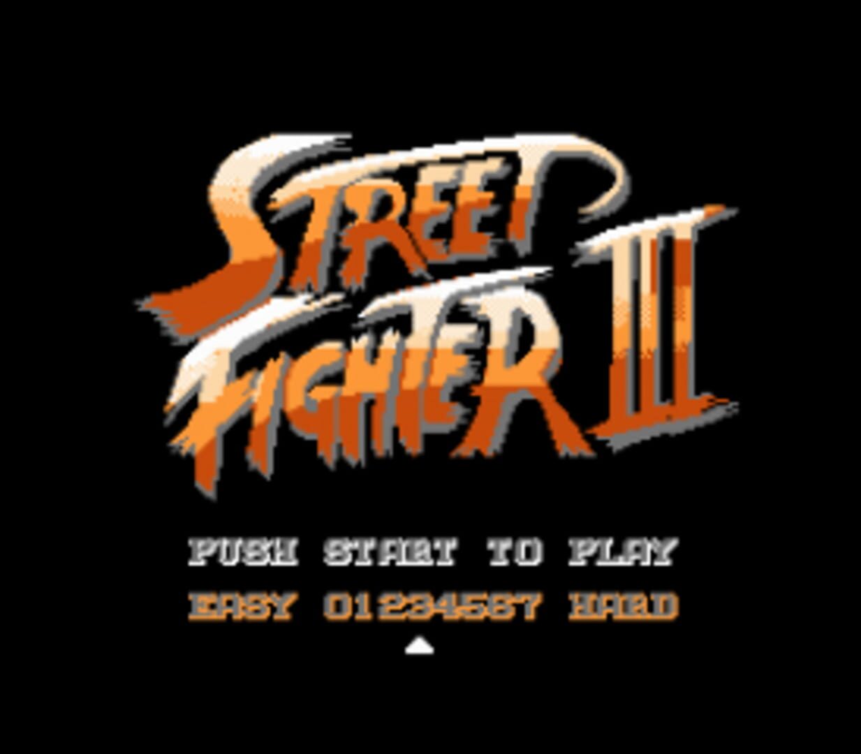 Street Fighter III screenshot