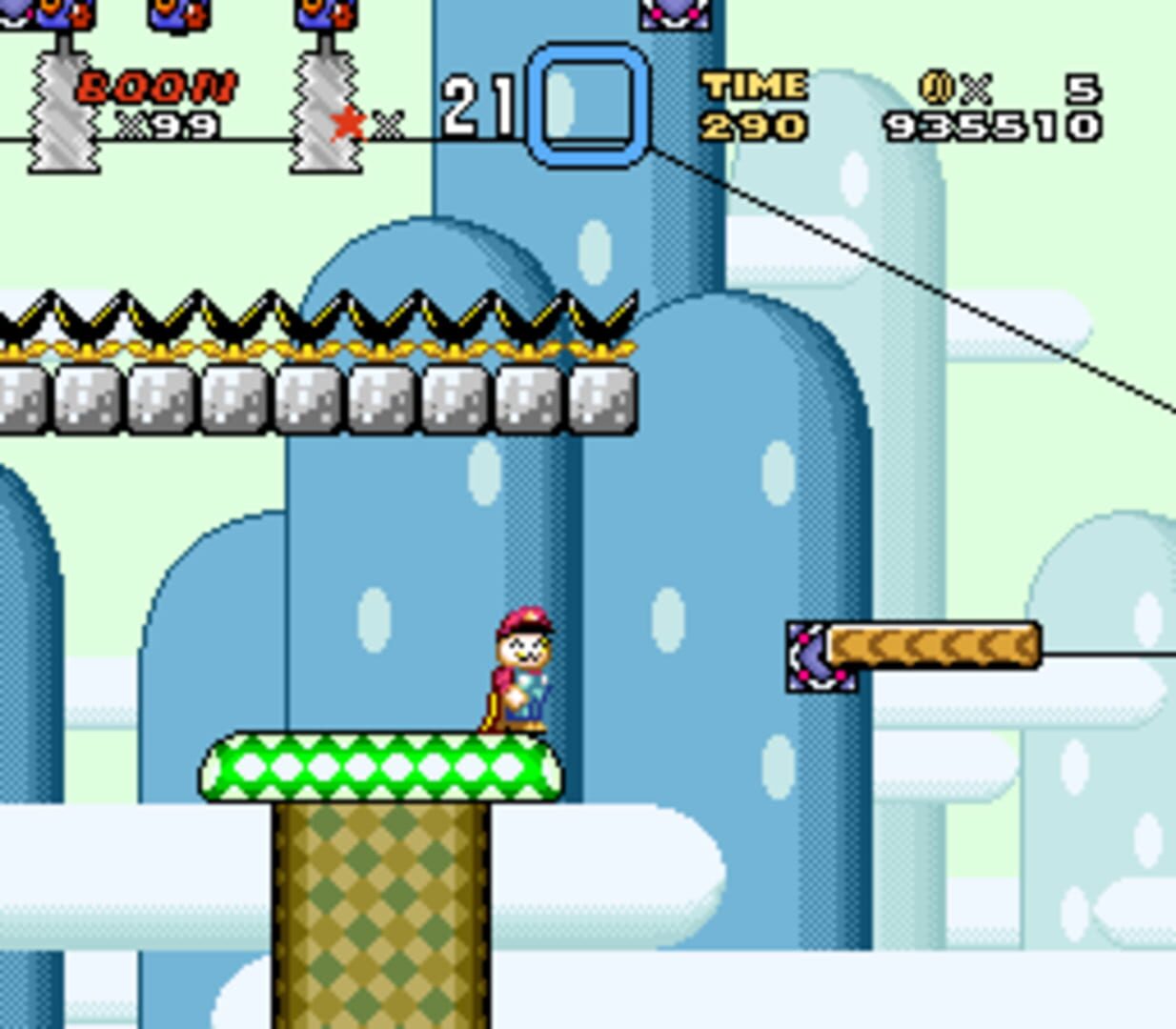 Captura de pantalla - Super Mario World: VIP and Wall Mix 3