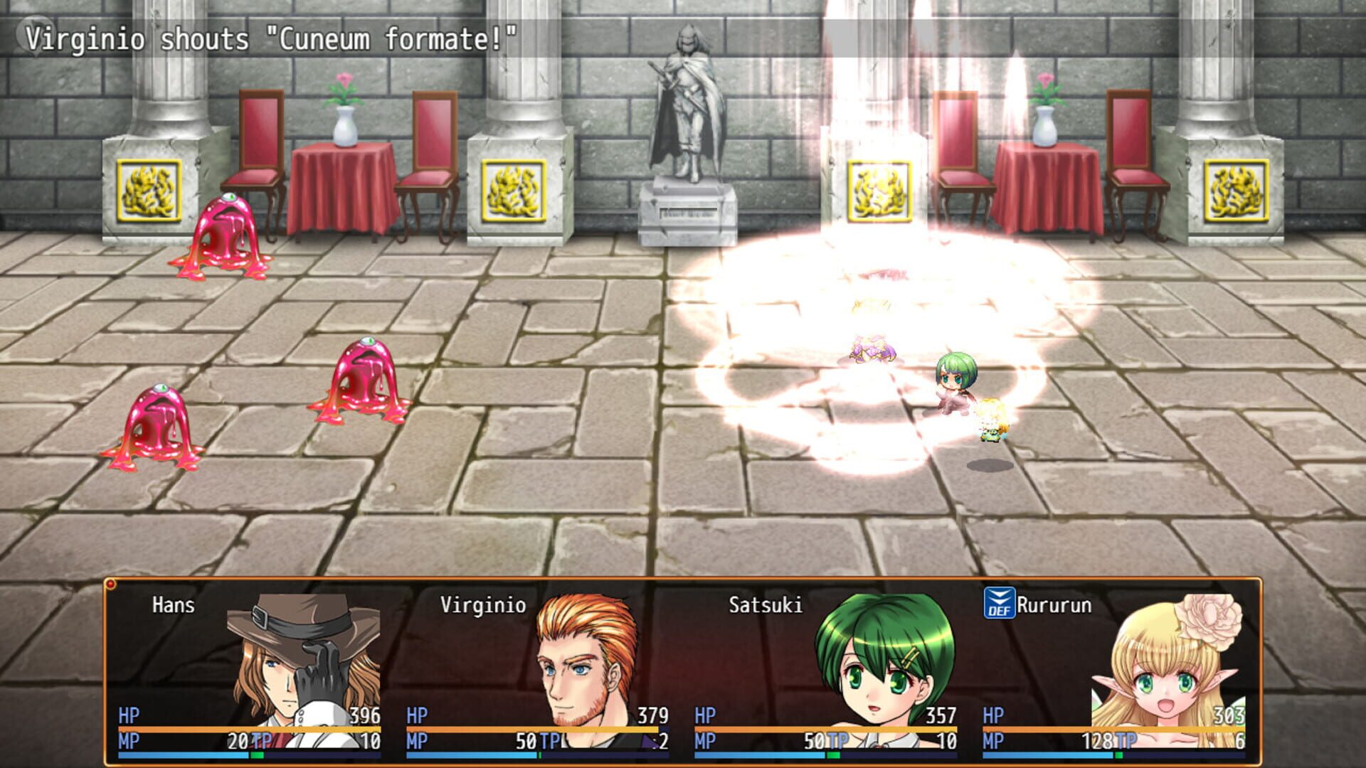 Temple Knight Saga: Oath of the Knight's Sword - Screenshot