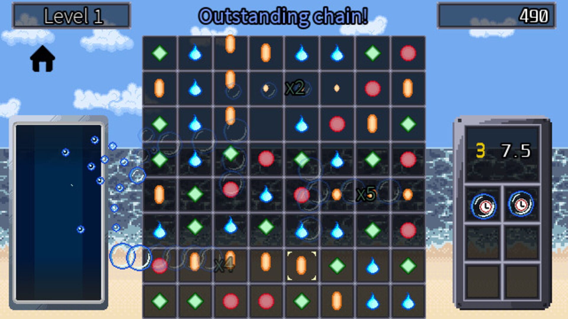 Chain Drop - Screenshot