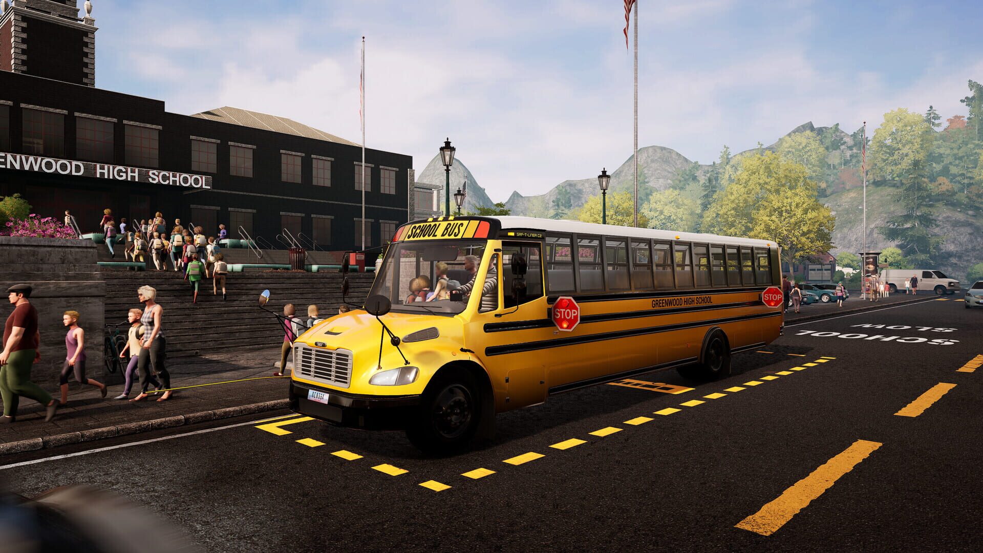 Bus Simulator 21: Next Stop - Thomas Built Buses Bus Pack - Screenshot