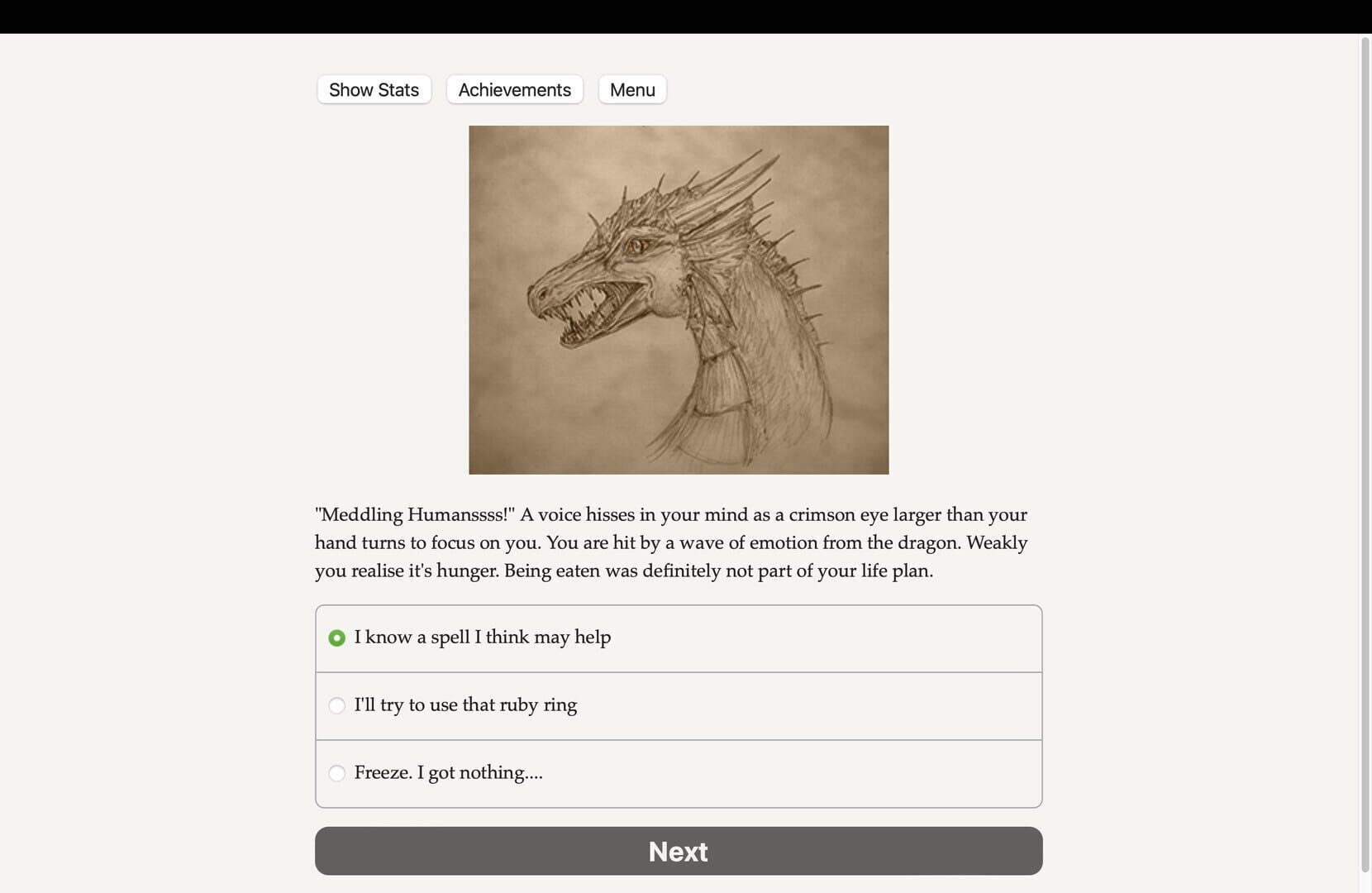 Wizardry Level C - Screenshot