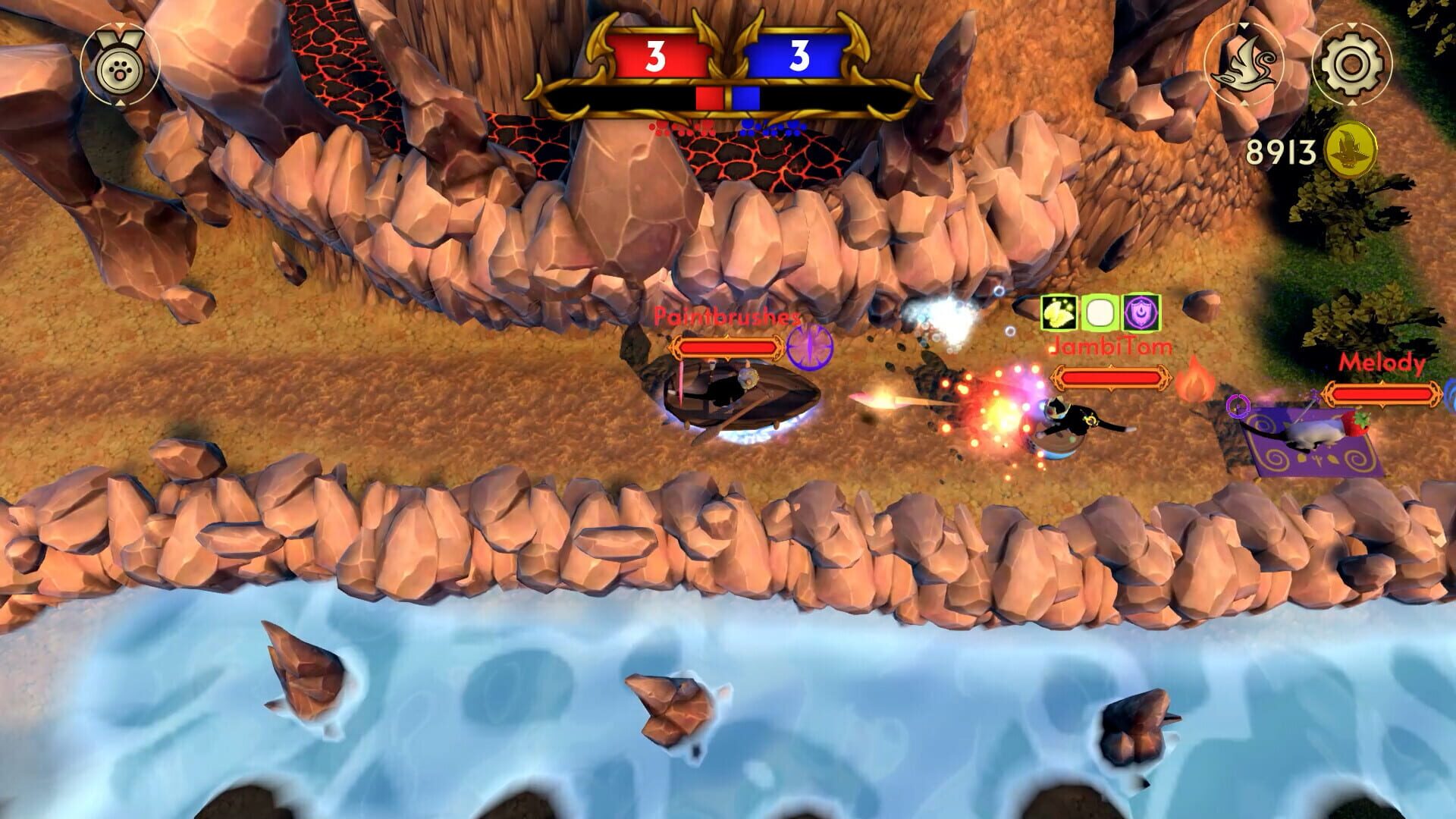 Wizard Cats Tank Battle - Screenshot