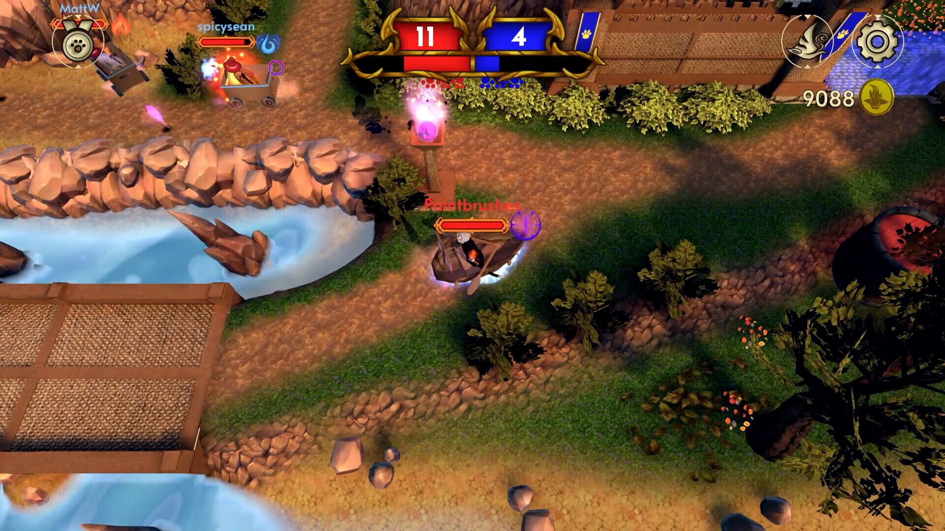 Wizard Cats Tank Battle - Screenshot