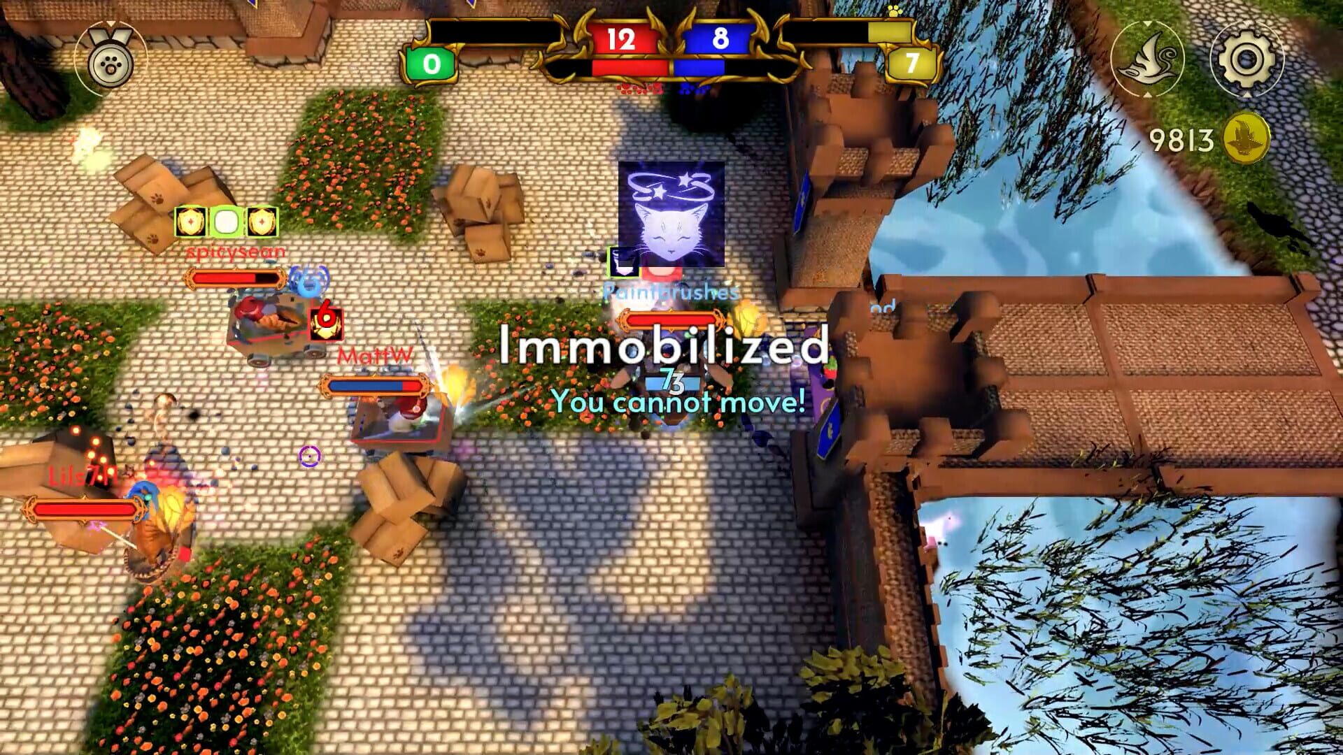 Wizard Cats Tank Battle - Screenshot