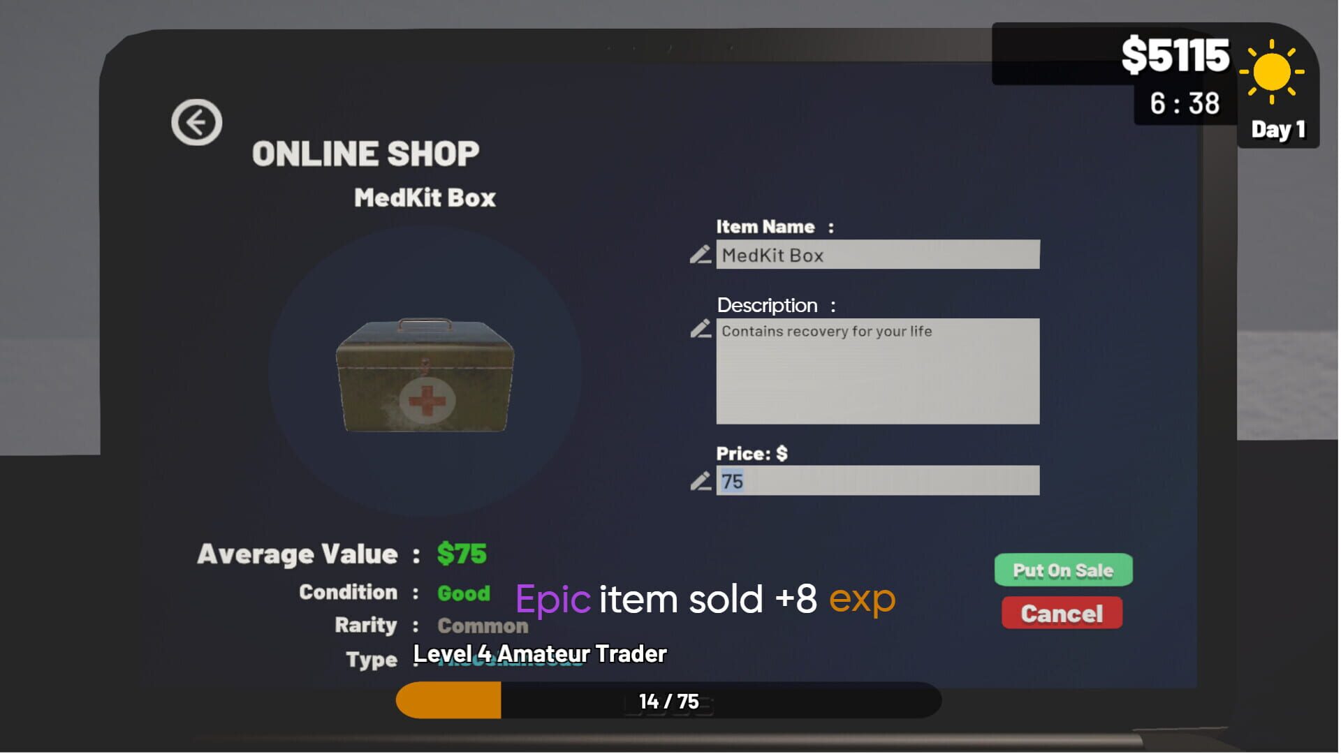 Game screenshot