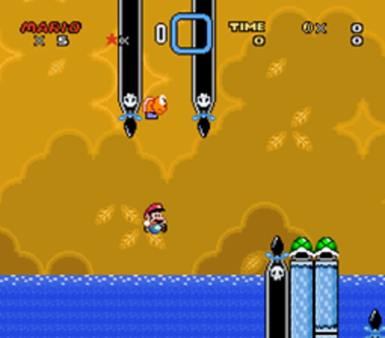 Captura de pantalla - Super Mario World The Pit Version