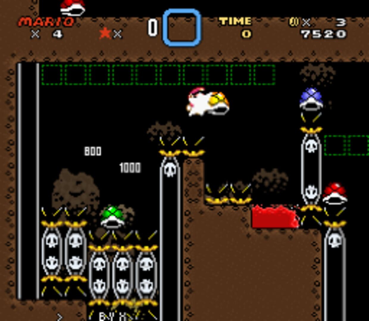 Captura de pantalla - Super Mario World The Pit Version