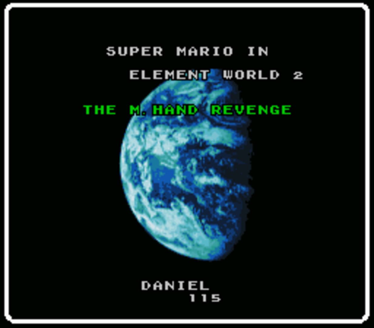 Captura de pantalla - Super Mario In Element World 2: The Master Hand Revenge