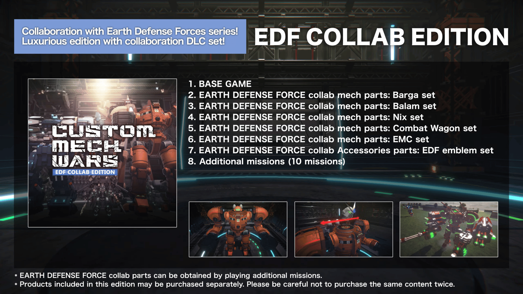 Custom Mech Wars: EDF Collab Edition screenshot