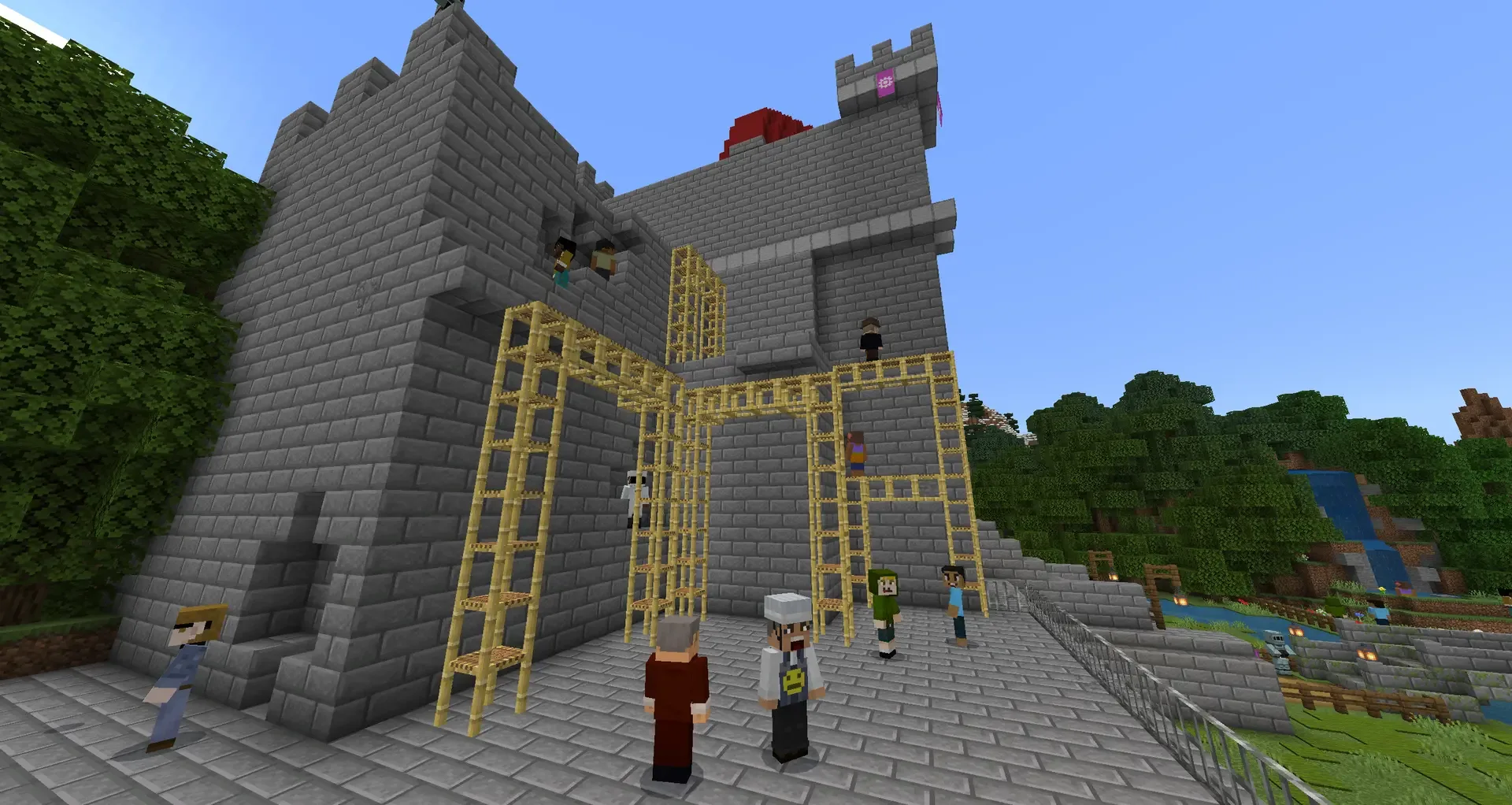 Captura de pantalla - Minecraft Education