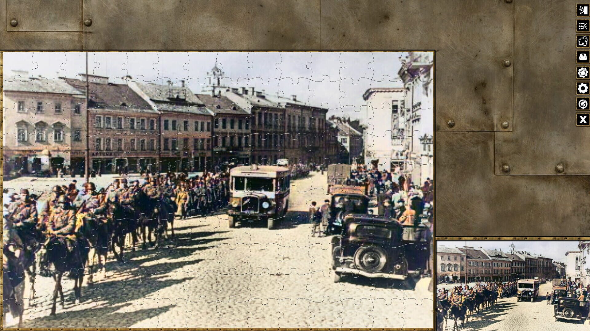 Pixel Puzzles WW2 Jigsaw: Pack - Soviet Invasion of Poland - Screenshot