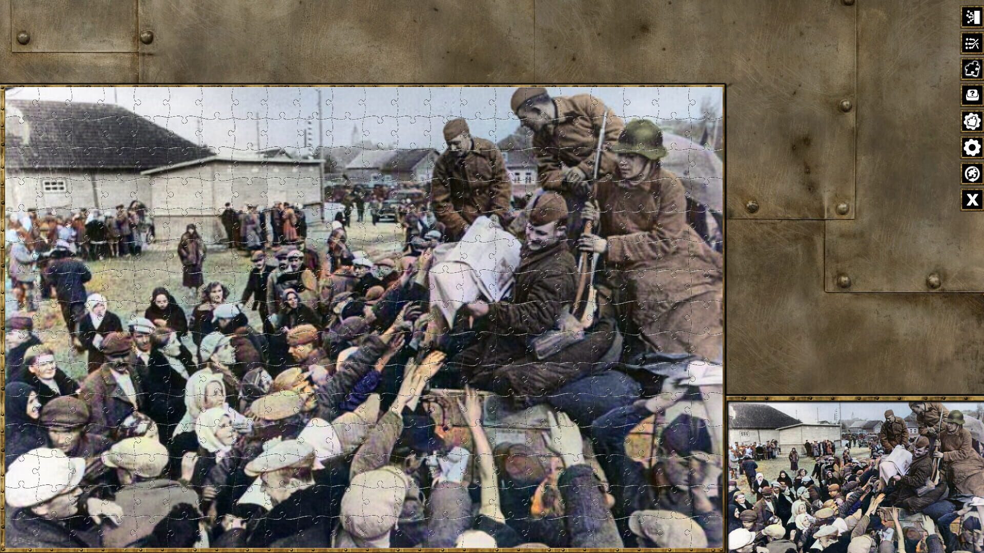 Pixel Puzzles WW2 Jigsaw: Pack - Soviet Invasion of Poland - Screenshot