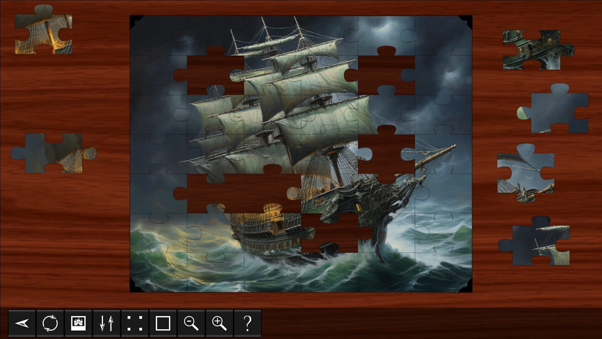Steampunk Jigsaw Puzzles: Pirate Fleets